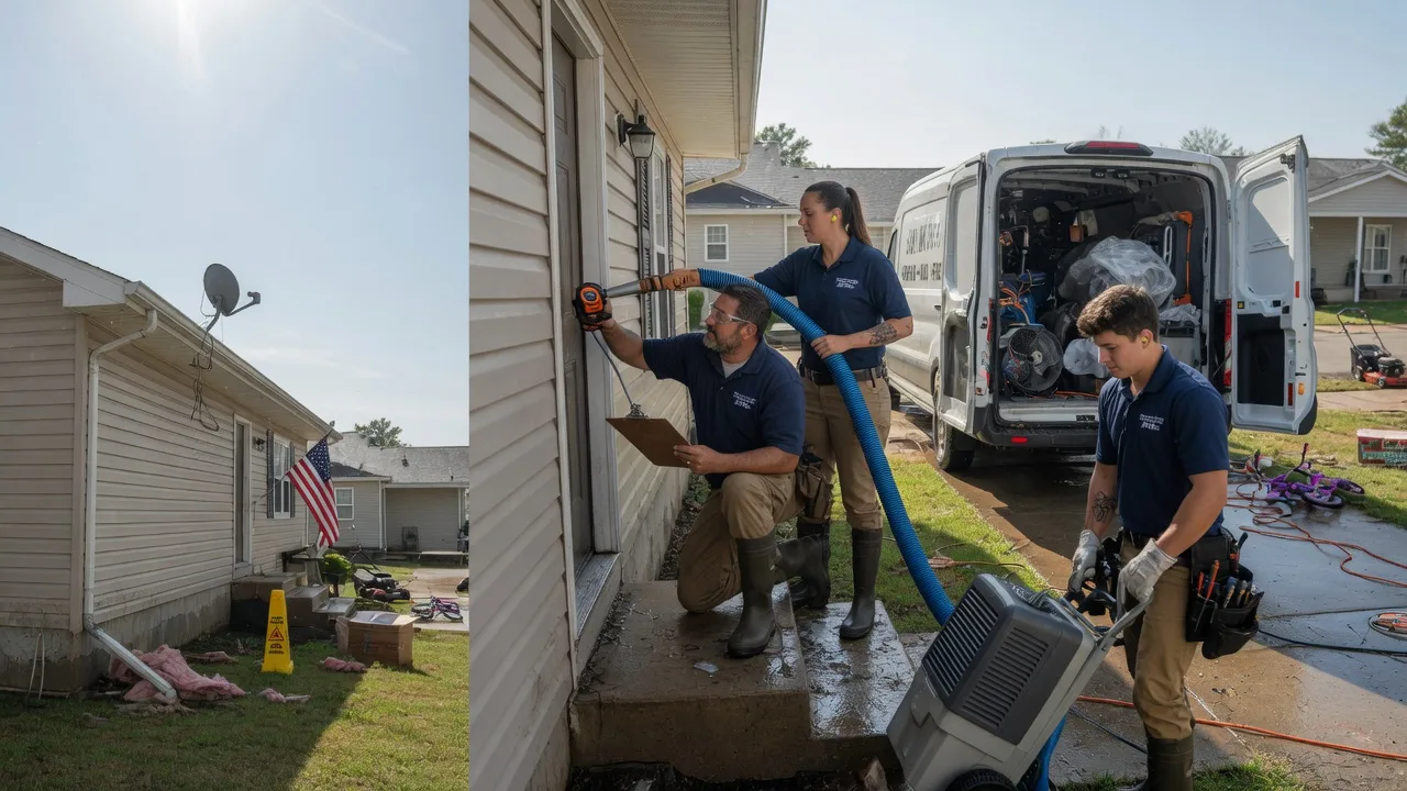 Ceiling Water Damage Restoration in Royal Oak, MD near me